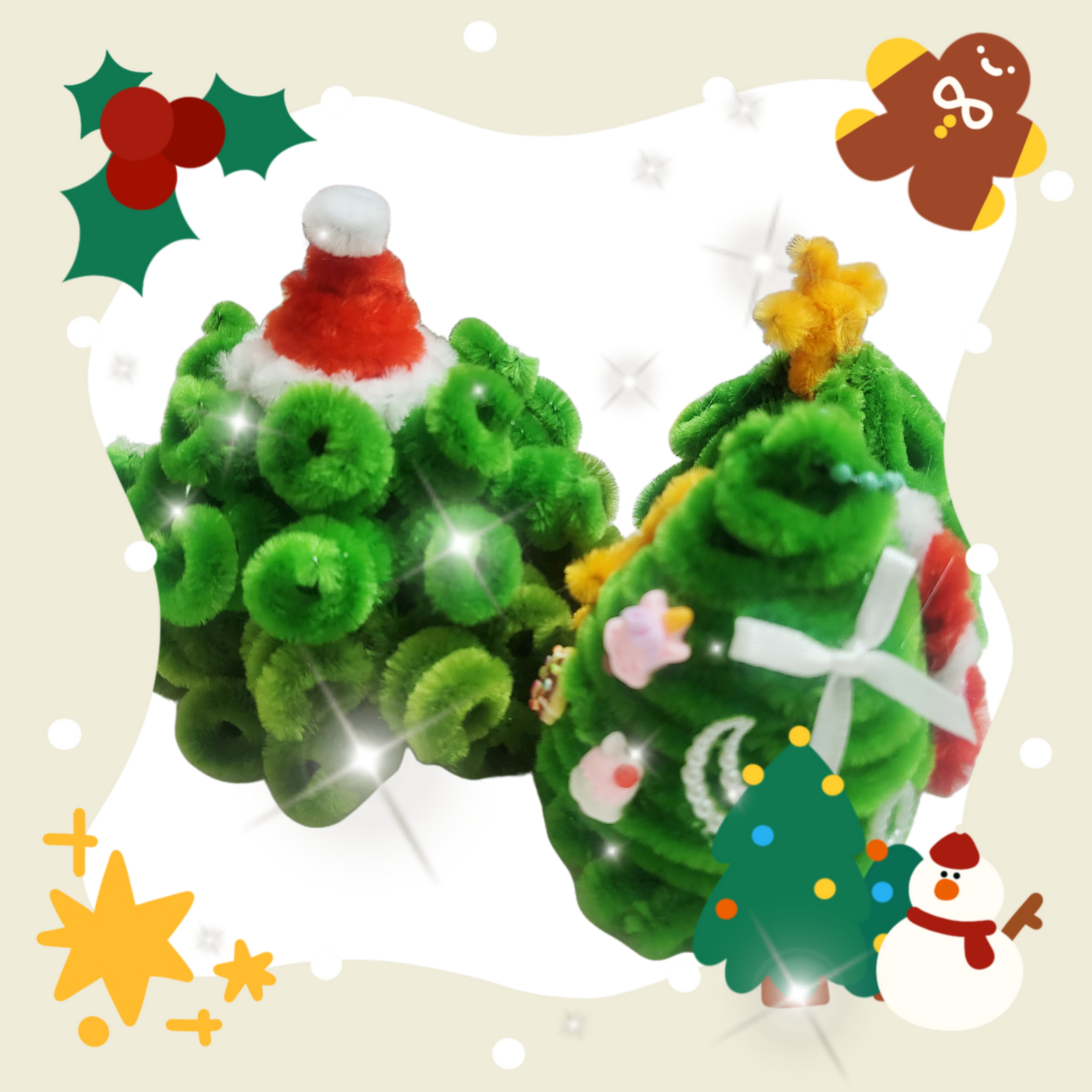 Green Compact Christmas Tree